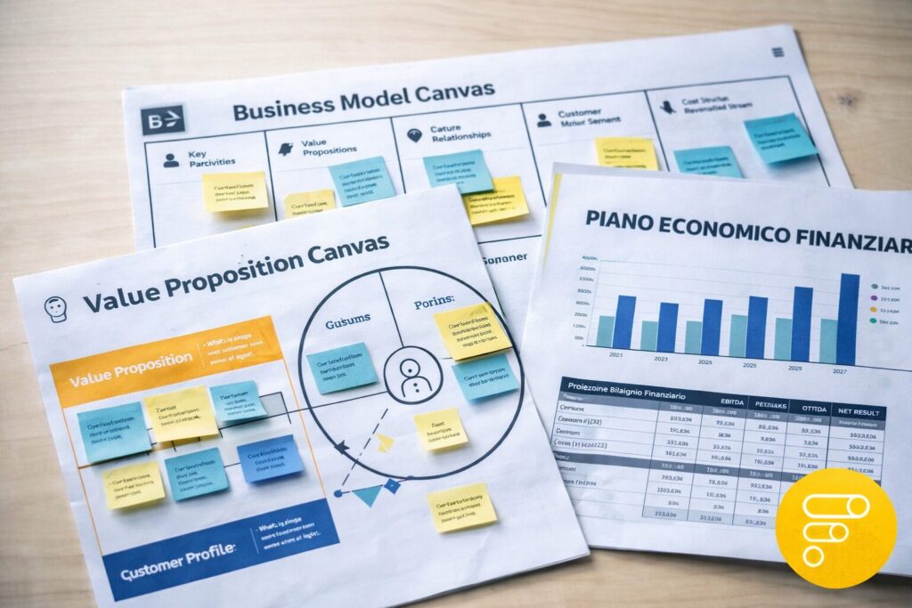 Struttura delle sezioni della domanda Smart&Start Invitalia